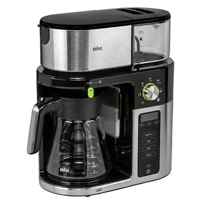 Braun Kaffeemaschine KF 9050 BK MultiServe Schwarz, Silber 3 Braun Kaffeemaschine KF 9050 BK MultiServe Schwarz, Silber