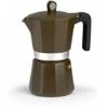 Italienische Kaffeemaschine Monix Induction Cream M671009/ 9 Tassen/ Braun