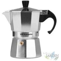 Orbegozo Italienische Kaffeemaschine Aus Aluminium. Fassungsvermögen 3 Tassen.