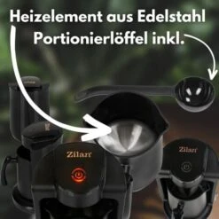 Zilan Single Coffee Maker Filterkaffeemaschine Kleine Kaffeemaschine 1-4 Tassen -Geschäft Für Kaffeemaschinenzubehör 88892065 4
