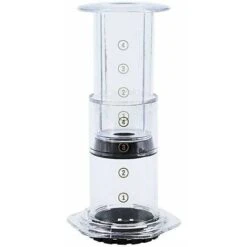 Manuelle Kaffeemaschine Druckkanne Transparente Manuelle Kaffeemaschine