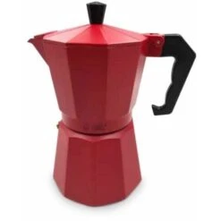 Kalossi Kaffeemaschine 6 Tassen Rot GSC 400010010