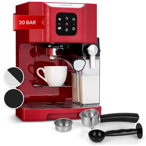 Klarstein Klarstein 1,4 L Siebträgermaschine Für 2 Tasse Kaffee, Mini Espressomaschine Mit Milchschäumer, 20 Bar Siebträger Kaffeemaschine Klein, Gute Espresso Kaffeemaschine, Edelstahl-Espressomaschi 3 Klarstein Klarstein 1,4 L Siebträgermaschine Für 2 Tasse Kaffee, Mini Espressomaschine Mit Milchschäumer, 20 Bar Siebträger Kaffeemaschine Klein, Gute Espresso Kaffeemaschine, Edelstahl-Espressomaschi